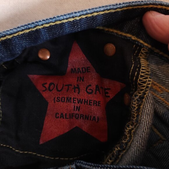 AG Adriano Goldschmied the Club Flare Blue Jeans Womens Size 27R Denim Pants - Picture 12 of 15